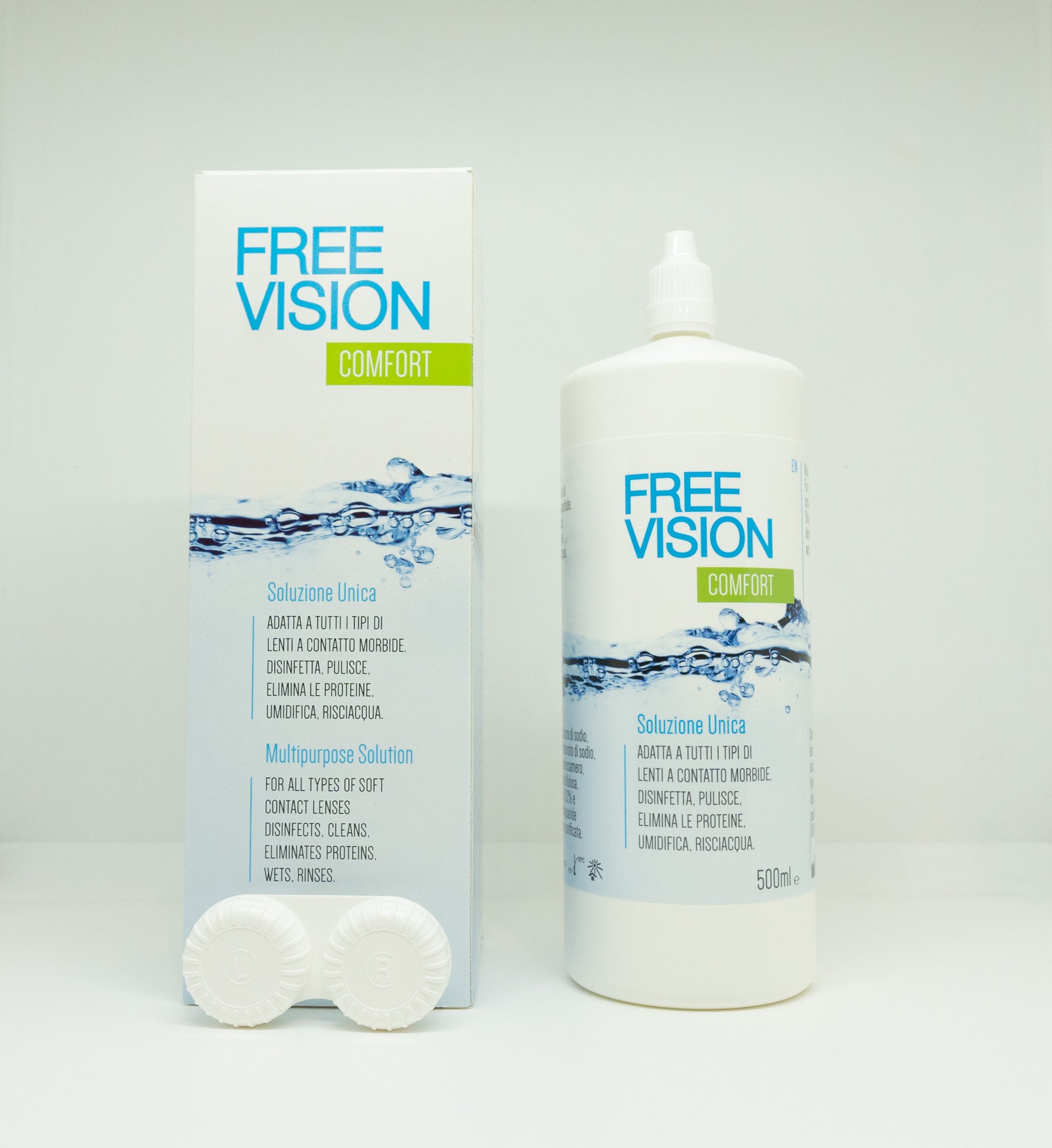 Free vision 500 ml soluzione unica